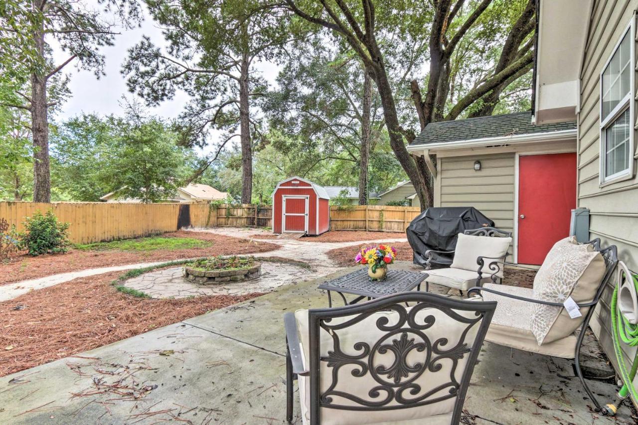Peaceful Beaufort Home With Front Porch And Grill Bagian luar foto